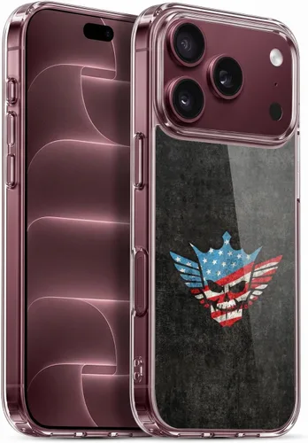 Vista 58 de Head Case Designs Funda de gel suave con licencia oficial de la WWE American Nightmare Flag Cody Rhodes Graphics compatible con Apple iPhone 7