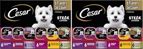 Vista 18 de Cesar - Comida para perro, 36 unidades y 60 unidades, paquete variado