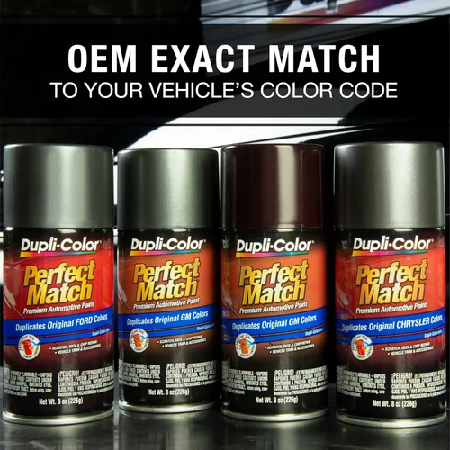 Vista 5 de Dupli-Color EBCC04177 Perfect Match Pintura en Aerosol Automotriz – Chrysler Bright Platinum Metallic, PS4/MS4 – Lata de Aerosol de 8 oz