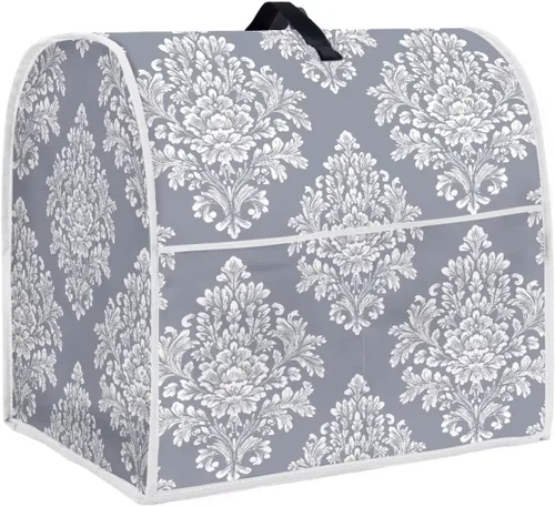 Vista 17 de Talayituse Beach Turtle Starfish Print Stand Mixer Cover for 4.5-5 Quarts Kitchen Aid, Washable Mixer Dust Cover with Handle and Pocket Kitchen