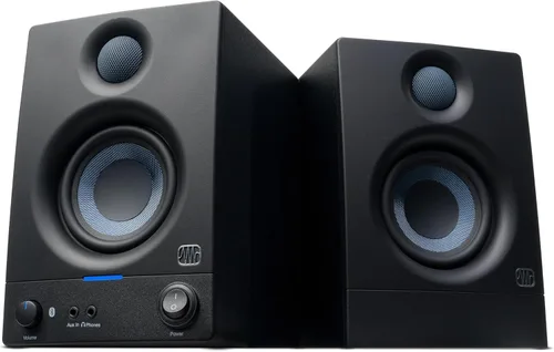 PreSonus Eris 3.5BT - Monitores de estudio de 3.5 pulgadas (8.9 cm), par — Altavoces estantería alimentados, estéreo, para computadora de