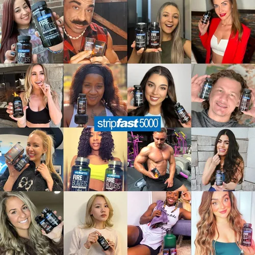 Vista 8 de stripfast5000 Balas de fuego con K-CYTRO para mujeres y hombres