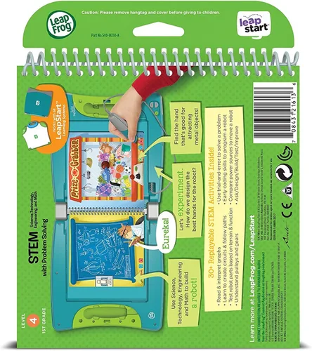 Vista 7 de LeapFrog LeapStart Libro de actividades de primer grado: STEM (Ciencia, Tecnología, Ingeniería, Matemáticas) y Resolución de Problemas