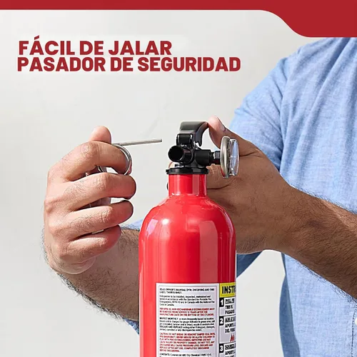 Vista 9 de Kidde, FA110G, Extintor multiusos para casa, oficina, dormitorio, residencial, 1A10BC Extintor multiusos residencial para pequeños incendios