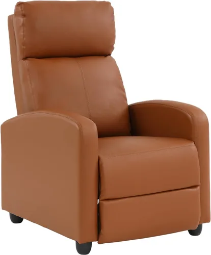 Vista 15 de PayLessHere Silla reclinable individual, sofá reclinable para teatro en casa con soporte lumbar y respaldo acolchado para sala de estar y dormitorio