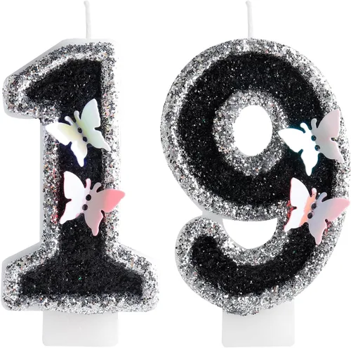 Vista 45 de Velas de cumpleaños número 1, decoración de fiesta de cumpleaños de mariposa para mujeres y niñas, vela morada de feliz cumpleaños para pastel, vela