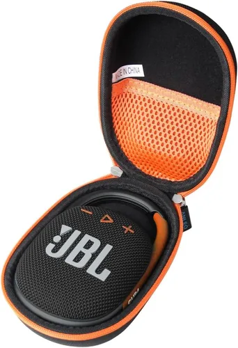 Vista 9 de Anleo Estuche rígido de viaje para JBL Clip 5 / Clip 4 - Mini altavoz Bluetooth portátil (verde militar)