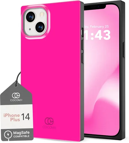 Vista 31 de Cocomii - Funda rectangular compatible con iPhone 14 Pro - Compatible con MagSafe, patrón de carey, estampado animal, brillante, magnética
