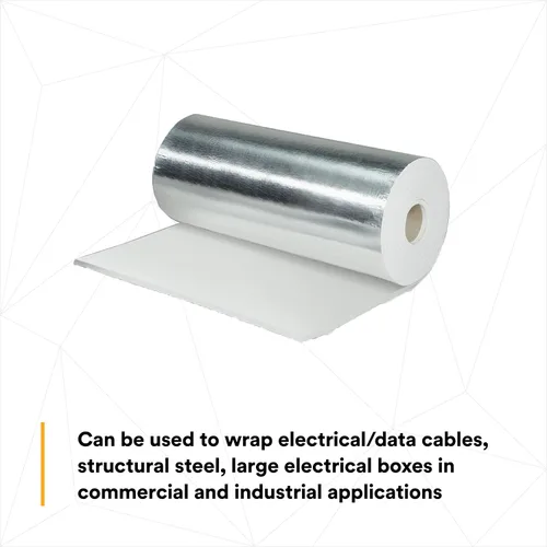 Vista 3 de 3M Interam - Alfombrilla endotérmica E-5A-4, fácil de instalar, liberación de agua unida químicamente, sistema de envoltura absorbente de calor