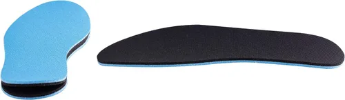 Vista 3 de Amitataha 2 pares de plantillas transpirables, supersuaves, absorbentes del sudor, inserciones de espuma de doble color y doble capa que se adaptan