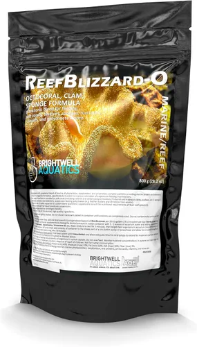 Vista 4 de Brightwell Aquatics Reef Blizzard-O - Mezcla de alimentos planctónicos en polvo para octocorales y bivalvos, 3.53 oz (RBZO100)