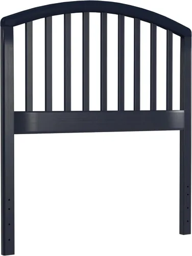 Vista 15 de Hillsdale Cabecera Carolina, marco de cama no incluido, individual, negro