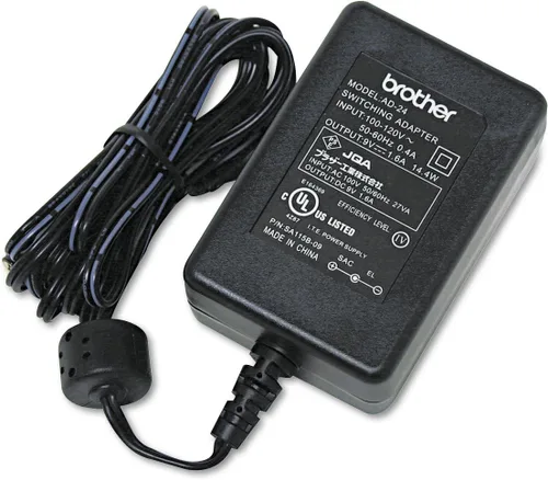 Vista 5 de Brother AD-24ES – Adaptador de energía para CA, para rotuladoras Brother P-Touch (color negro)