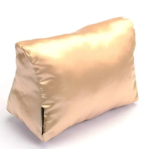 Vista 5 de Satin Pillow Luxury Bag Shaper in Champagne Compatible for the Designer Bag Speedy 25