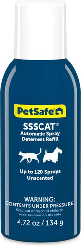 PetSafe SSSCAT - Espray automático para mascotas para disuasión - Corrección de comportamiento sin contacto - Sensor de movimiento con ráfaga de