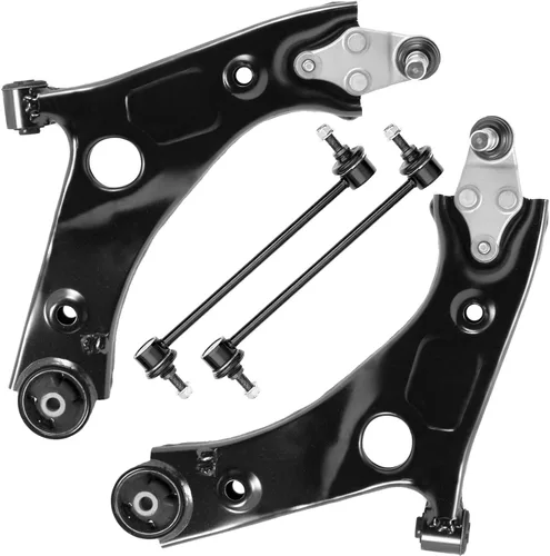 Vista 60 de Detroit Axle - Kit de brazos de control de extremo delantero para Acura 2004-2008 TSX 2003-2007 Honda Accord, 2 brazos de control inferiores, 2