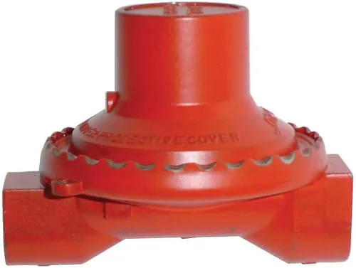 Gas-FLO GR-630B Regulador de gas de alta presión, 1/4 in Tubo, 500000 Btu/hr Capacidad, Zinc, Importación