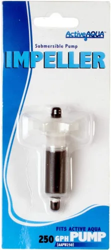 Active Aqua AAPWIMP250 - Impulsor de repuesto de bomba de 250 GPH, color negro