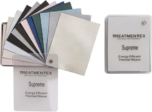 Vista 7 de Treatmentex Libro de Muestras de Tela para Cortinas Opacas de Lino Sintético, Muestras del Libro de Muestras, 20