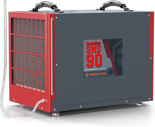 Vista 10 de Abestorm Deshumidificadores de espacio de rastreo de 70 pintas con bomba, deshumidificador comercial portátil compacto de hasta 1,000 pies