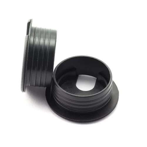 Vista 3 de TuTuYa 10 piezas de pasacables de escritorio, pasacables de escritorio de 1-3/8 pulgadas (35 mm) con sierra de agujero, ideal para cables de mesa