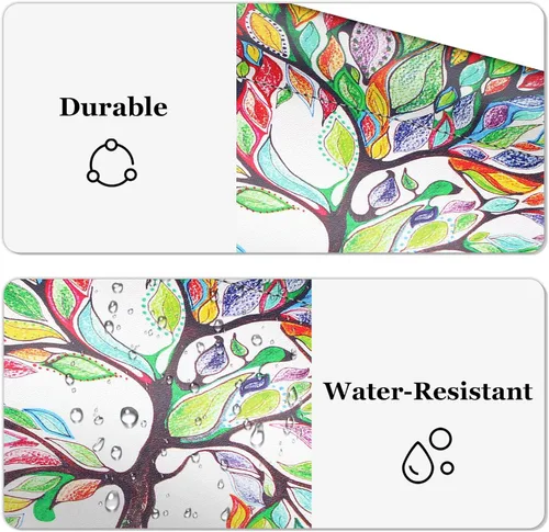 Vista 4 de Fintie - Monedero de piel sintética para monedas para mujeres y niñas, Love Tree, Moda