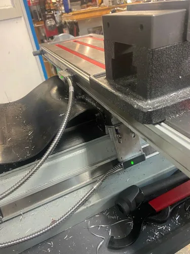 Vista 7 de Kit de visualización de escala magnética de lectura digital DRO de 3 ejes DRO para fresado y tornería CNC, longitud de viaje DIY