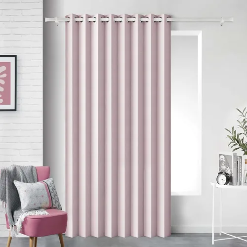 Vista 57 de Cortinas Verticales de Privacidad, Cortina Vertical de Pliegues Fruncidos con Memoria Entrenada Adecuada para Cobertura Abierta de 78 Pulgadas