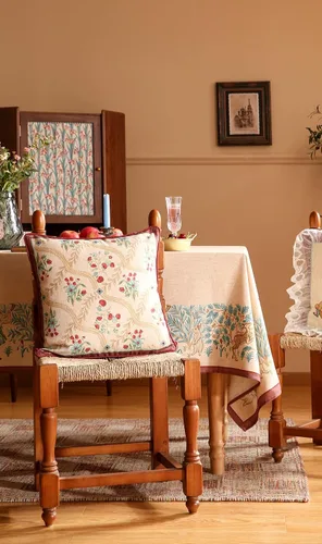Vista 436 de patdrea Fundas de almohada de diseñador, fundas de almohada redondas de lino estilo europeo vintage, cojín decorativo para cama, sala de estar