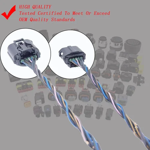 Vista 7 de Sensor de flujo de aire masivo Medidor MAF arnés conector enchufe 22204-31020 para Toyota Venza Highlander Matrix Avalon RAV4 Camry Corolla Sienna
