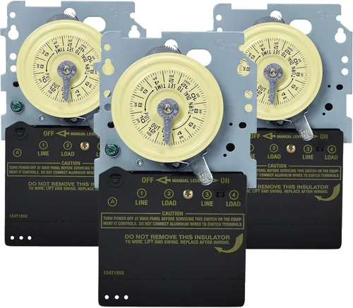 Vista 2 de Intermatic T104M solo mecanismo mecánico para interruptor de tiempo