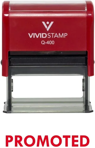 Vista 8 de Sello de goma autoentintado promocionado (tinta negra) - Grande