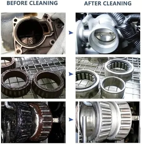 Vista 5 de Ultra Cleaner Machine with Digital Timer & Heater - Heavy Duty Jewelry & Professional Tool Cleaner for Eyes, Metal Parts - Fast, Effective Cleaning