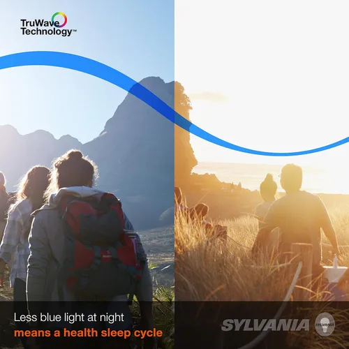 Vista 4 de Sylvania - Bombilla LED TruWave Serie Natural PAR30, equivalente a 75 W, eficiente 9 W, base media, regulable 5000 K, luz diurna, 1 paquete