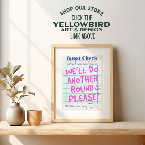 Vista 4 de Funky Bar Decor funny Saying - Preppy Cocktail funny Quotes Wall Art - Trendy Stuff Bar Decorations - Cute Wall Decor - Fun Dorm Room Art for Women