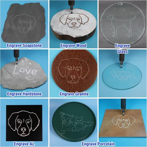 Vista 6 de Sworker 8Pcs Juego de Rebaba de Carburo 1/4 Vástago con Caja Transparente Diámetro Máximo de Cabeza 10mm Brocas de Troqueladora Herramientas