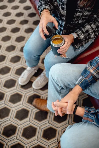 Vista 6 de Simple Modern Tarro de comida para comida caliente Reutilizable de acero inoxidable aislado al vacío a prueba de fugas, almacenamiento de almuerzo