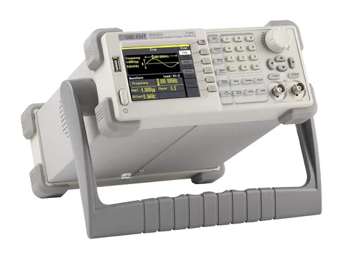 Vista 3 de Siglent Technologies SDG810 Siglent - Generador de señal de ancho de banda de 10 mhz de un solo canal, generador de funciones, generador de formas