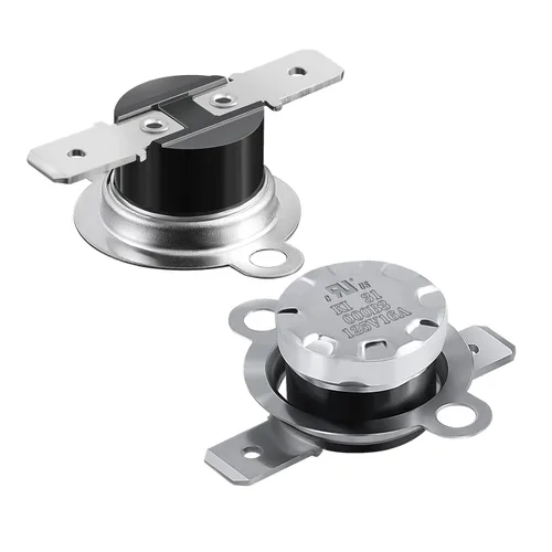 Interruptor térmico UL/CUL KSD301 125V 16A, circuito N.C normalmente cerrado apagado a 32.0 °F/32°F y encendido a 14.0 °F/-50°F interruptor de
