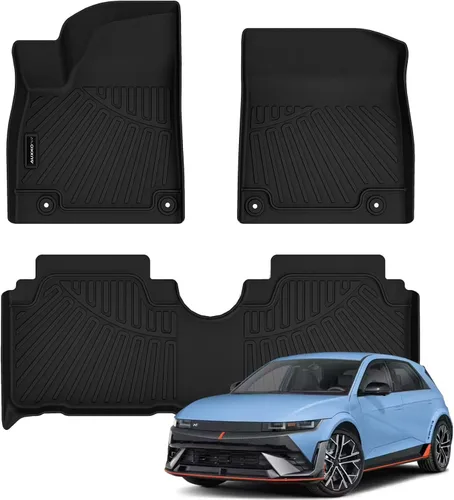 Vista 27 de Auxko Alfombrillas para todo tipo de clima, tapete de carga para Hyundai Tucson 2016 2017 2018 para todas las estaciones, accesorios de elastómero