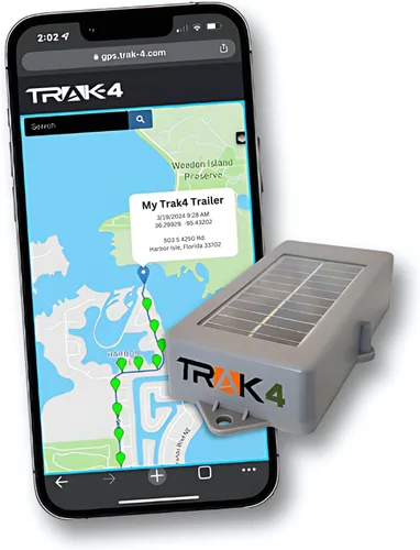 Vista 10 de Trak-4 Rastreador GPS de 12v cableado. Rastreo duradero y confiable de remolques, equipos, vehículos y activos. Batería de larga duración