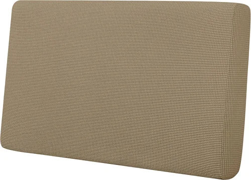 Vista 75 de Easy-Going - Funda de cojín elástica individual para sofá biplaza, sillón, funda de cojín protectora, suave, flexible con parte inferior elástica