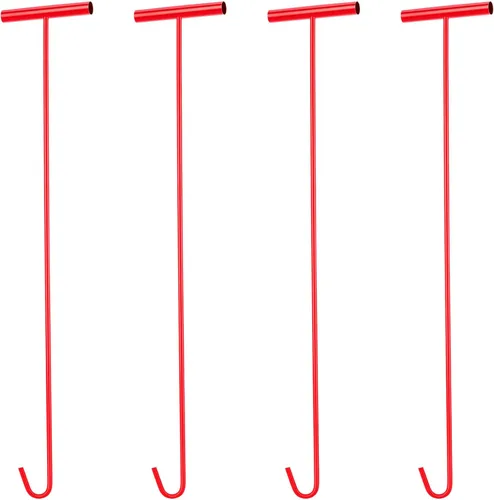 Vista 9 de Zonon Paquete de 4 Extractores de Quinta Rueda Azules de 31", Extractor de Pasador de 5ta Rueda para Camión Semi, Herramienta de Tracción de Resorte