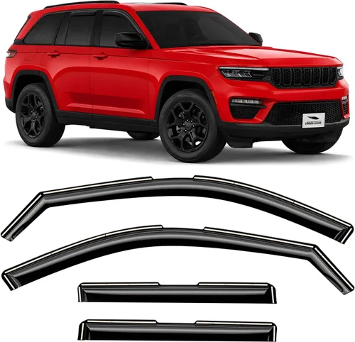 Vista 46 de Voron Glass in-Channel Rain Guards for Chevy Equinox 2018-2024 Para Equinox 18-24