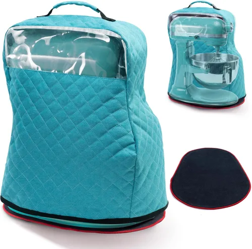 Funda para batidora de pie con deslizador de electrodomésticos Azul