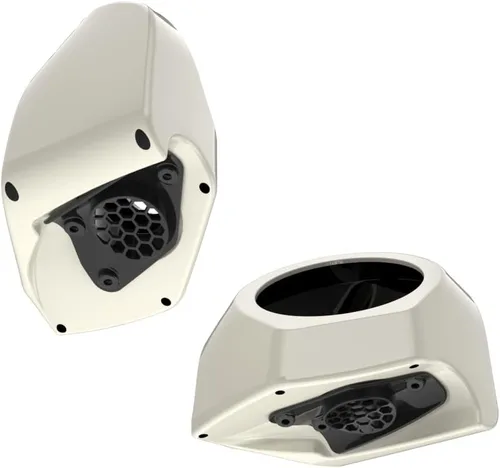 Vista 203 de Advanblack Alpine Green Tour Pack - Paquete de altavoces de 6.5 pulgadas, carcasa de audio trasera, color a juego, ajuste Harley King Tour Pack