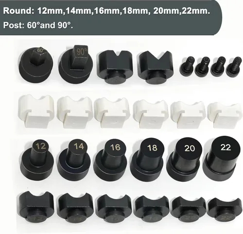 Vista 2 de Juego de herramientas de doblado de anillos para doblar, máquina dobladora de anillos con troqueles de nailon, herramienta dobladora de anillos