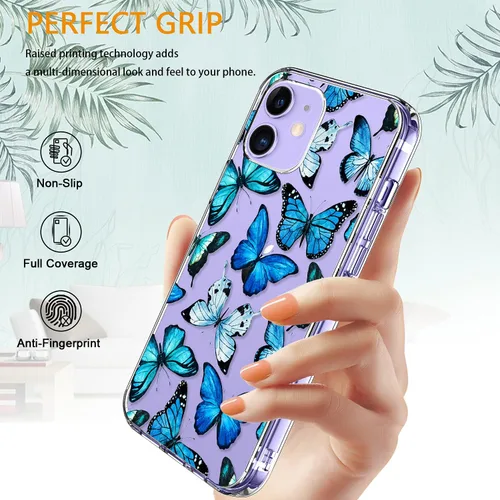 Vista 6 de LUHOURI - Funda protectora para iPhone 12 y 12 Pro 6.1 pulgadas