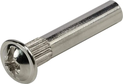 Vista 6 de Paquete de 25 tornillos multiusos para muebles, conectores de panel de gabinete, barriles de encuadernación, funda de 1.063 in (1-1/16 pulgadas)