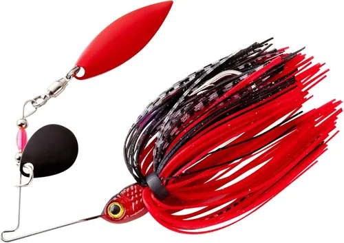 Vista 9 de Booyah Pond Magic Señuelo de pesca de róbalo con hoja giratoria para aguas pequeñas